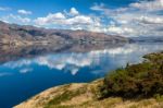 Lake Hawea Stock Photo