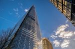 View Of The Shard In London Stock Photo