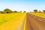 Landscape Near Windhoek In Namibia Stock Photo