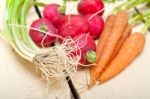 Raw Root Vegetable Stock Photo