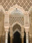 Granada, Andalucia/spain - May 7 : Part Of The Alhambra  Palace Stock Photo