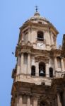 Malaga, Andalucia/spain - July 5 : View Towards The Cathedral In Stock Photo