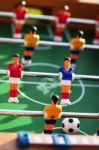 Foosball Game Stock Photo