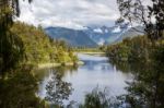 Lake Matheson Stock Photo