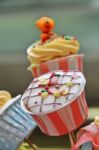 Cup Cake Stock Photo