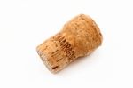 Champagne Cork Stock Photo