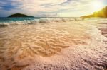 Vintage Style Beach At Similan National Park In Thailand Stock Photo