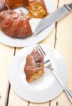 Chestnut Cake Bread Dessert Stock Photo