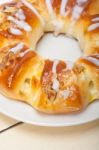 Sweet Bread Donut Cake Stock Photo