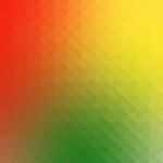 Geometric Reggae Background Stock Photo