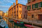 Venice Italy Unusual Pittoresque View Stock Photo