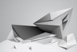 Abstract Shape Low Poly Stock Photo