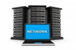 Computer Network Stock Photo