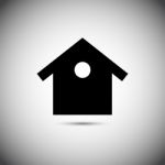 House Icon.  Illustration Stock Photo