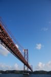 25th April Bridge In Lisbon, Portugal Stock Photo