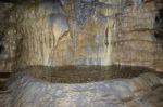 Rock Pool In White Scar Caves Stock Photo