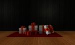 Gift Box For Celebration And Festival-3d Rendering Stock Photo