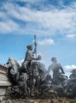 Monument To The Girondins In Place Des Quincones Bordeaux Stock Photo