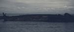 Dark And Gloomy Effect On The Shipwrecks At Tangalooma Island Stock Photo