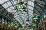 Christmas Decorations At Covent Garden Stock Photo