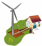 Wind Turbine Stock Photo