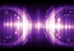 Violet Abstract Background Design Stock Photo