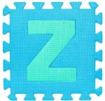 Rubber Alphabet Z Isolated Stock Photo