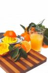 Fresh Orange Juice Stock Photo