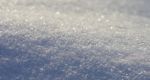 Beautiful Isolated Pattern Of A Sunny White Snow Stock Photo