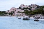 Neapolitan Bay In Caprera Stock Photo