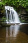 West Burton Or Couldron Falls Stock Photo