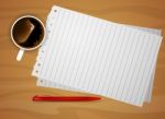 Notepaper Stock Photo