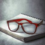 Glasses On Book Stock Photo