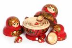 Russian Dolls Stock Photo