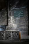 Wieliczka Salt Mine Near Krakow Stock Photo