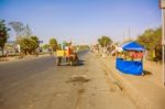 Village In Ethiopia Stock Photo