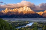 Snake River Overlook Stock Photo