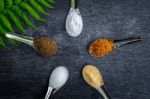 Food Ingredients And Condiment  Stock Photo