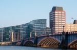 View Of Lambeth Bridge And The Buildings Nearby Stock Photo