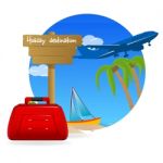 Holiday Destination Stock Photo