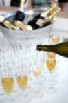 Champagne Stock Photo