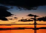 Forth Road Bridge Stock Photo