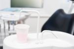 Dental Clinic Setup, Indoors Stock Photo