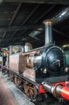 Fenchurch Steam Engine Stock Photo