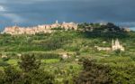 San Biagio Church Near Montepulciano Stock Photo