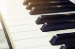 Piano Keyboard Stock Photo