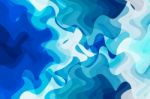 Blue Abstract Background Stock Photo