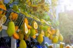 Citrus Fruits Of Sicily Stock Photo