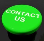 Contact Us Button Stock Photo