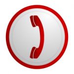 Call Icon Stock Photo